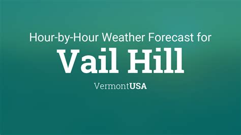 Vail Weather Forecasts. Weather Underground provides local 