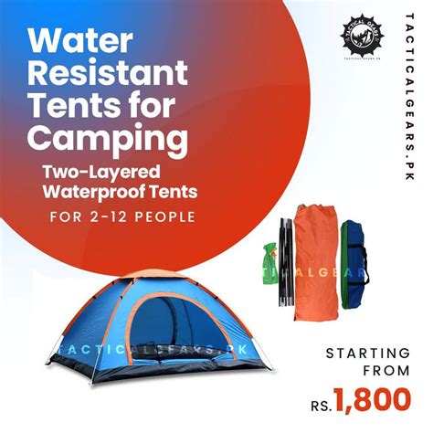 Weather-Resistant Tents: An Investment in Comfort and Safety for Your Camping Adventures