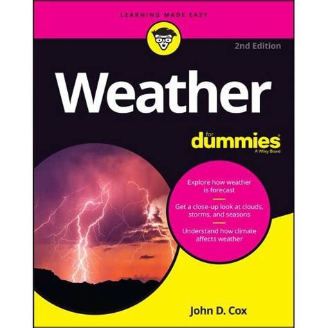Download Weather For Dummies By John D Cox