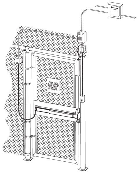 Weatherized Outdoor Area - Detex