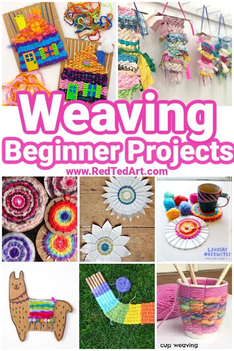 Weaving projects for beginners.  In this article, we'll explore five begin...