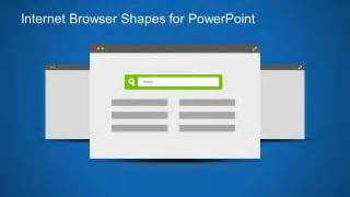 Web Browser Clipart Template for PowerPoint SlideModel