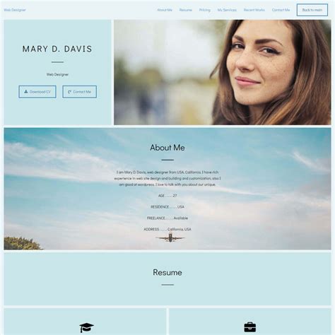 Web Design Portfolio Templates