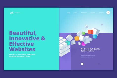 Web Design Template by PureSolution on Envato Elements