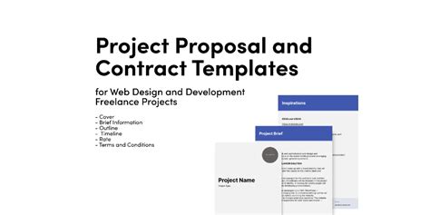 Web Design and Development Project Proposal and Contract Templates
