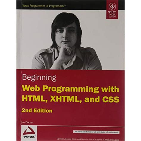 Web Programming HTML, JavaScript, CSS, XHTML, Ajax (2)