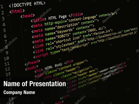 Web Programming Languages PowerPoint templates