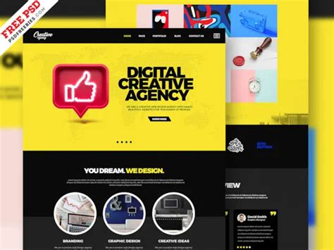 Web Templates Psdfreebies Com