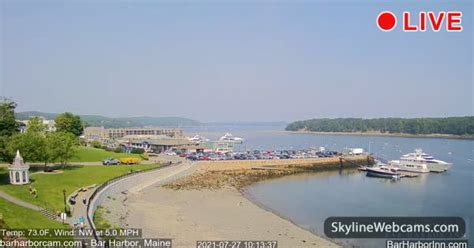 Web cam bar harbor maine. Some of the most famous lighthouses in Maine include the Portland Head Light, the West Quoddy Head Light, and the Bass Harbor Head Light. Each lighthouse has its own unique history and charm, and they are all definitely worth a visit. Maine Beach Webcams – Maine Surf Cams. Maine Lake Webcams Map. Maine Interstate Webcams – I-95 I-295. 