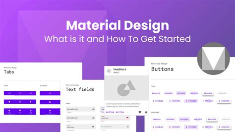 Web design system.  Google Material Design System. u2028From sleek interfaces to compre...