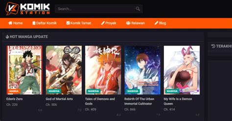 Web komik mirip web komik station. .  ...