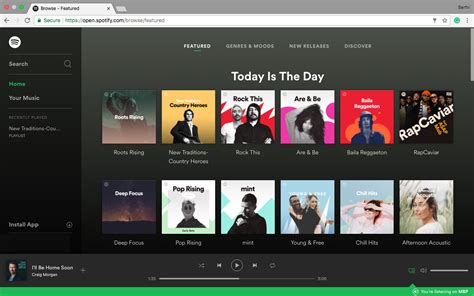 Web player spotify. Spotify – Web Player. Preview of Spotify. Sign up to get unlimited songs and podcasts with occasional ads. No credit card needed. Sign up free. 0:00. 