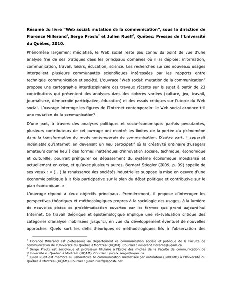 Web social: Mutation de la communication
