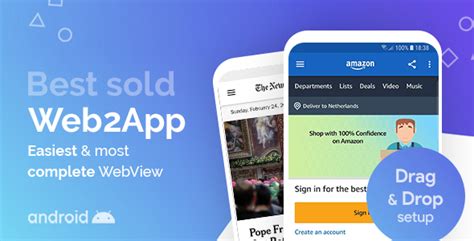 Web2app Android Webview App Template
