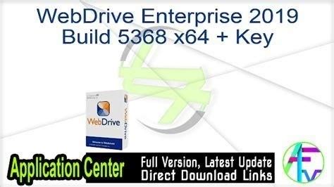 WebDrive Enterprise 2019 Build 5368 Crack + Key