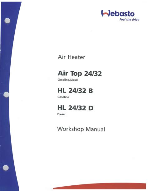Webasto air top 24 32 manual. - Mccormick cx 75 manuale di servizio.