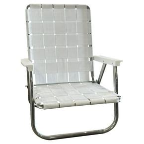 Webbed folding lawn chairs.  Lightweight and durable, our rust-free aluminu...