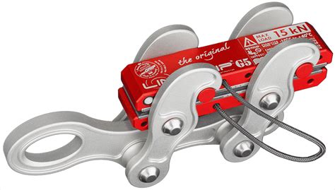 Webbing clamp.  lineGrip G5 Beautifully redesigned webbing clamp for 1″ webbi...