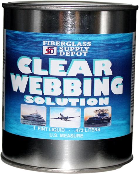 Webbing solution for paint.  Additive to gel coat or paint that is used to ...