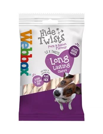 Webbox Hide Pork & Bacon Twists Dog Treats - Facebook