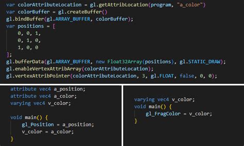 Webgl buffer java github.  WebGL buffer wrapper.  Supports Shadertoy shaders, mult...