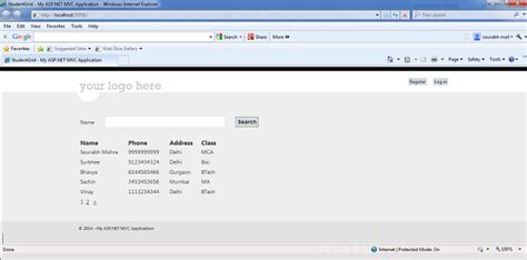Webgrid add button column.  This article shows how to create a webgrid and search data and show...