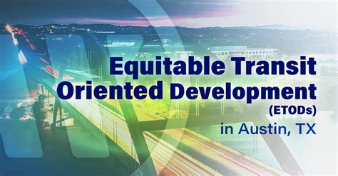 Webinar Equitable Transit Oriented Development