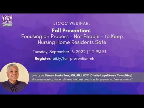 Webinar Fall Prevention Focusing on Process Not People to Keep