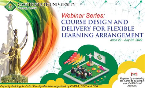 Webinar Series 2020 Course Design and Delivery for Flexible Learning