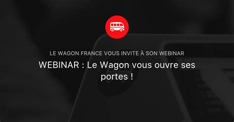 Webinars Le Wagon