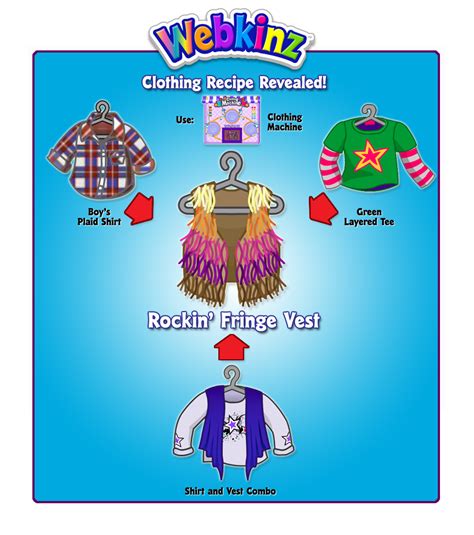 Webkinz clothes recipes. User Reviews Please fill in the title and the full review fields The review text can be a maximum of 10000 characters long Please rank the game before submitting your review The review title can be a maximum of 50 characters long Webkinz Games List Printable Featured Games Adventure Academy From the creators of one of the world’s leading … 