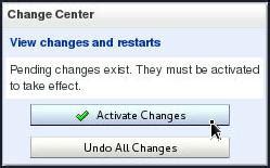 Weblogic system properties.  To activate these changes, in the Change Center of the Administr...