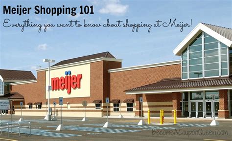 Meijer is a Midwest-based chain offering all of your daily n