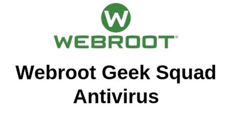 Webroot geek squad download. Things To Know About Webroot geek squad download. 