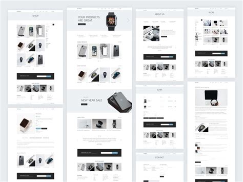 Webshop Template Free