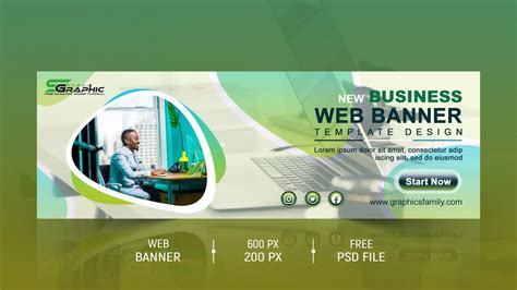 Website Banner Graphics, Designs & Templates from GraphicRiver
