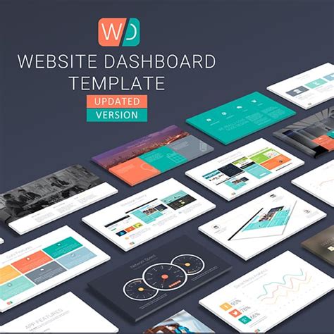 Website Dashboard Presentation Template