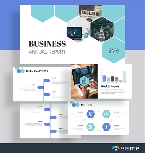 Website Design One Page Layout Presentation Report