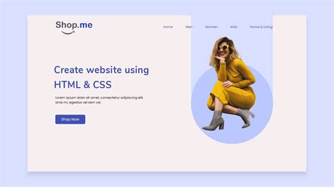 Website Header Design Using HtmlCss Basic Header HtmlCss