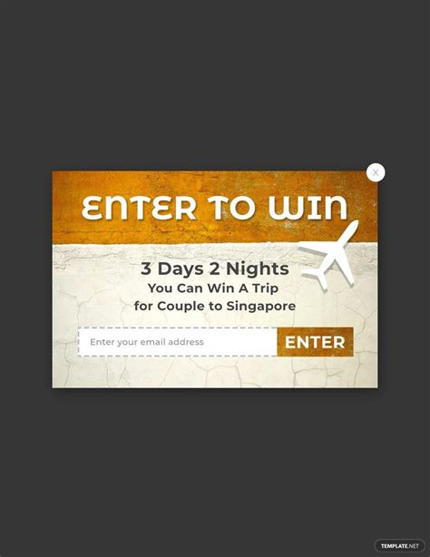 Website Popup Template HTML5, PSD Pop up