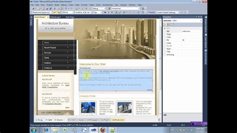 Website Templates For Asp Master Pages stylesinter