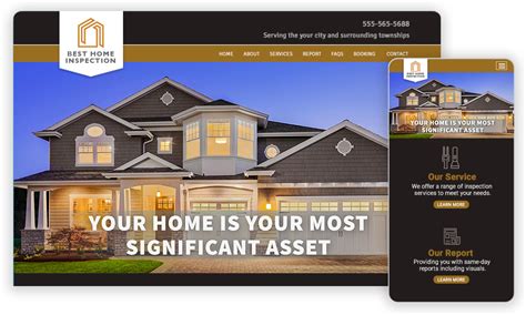 Website Templates For Home Inspectors