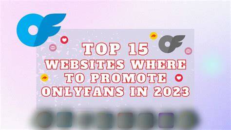 Websites To Promote Onlyfans Nudes