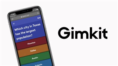 Gimkit is a digital quiz game that uses questions and a