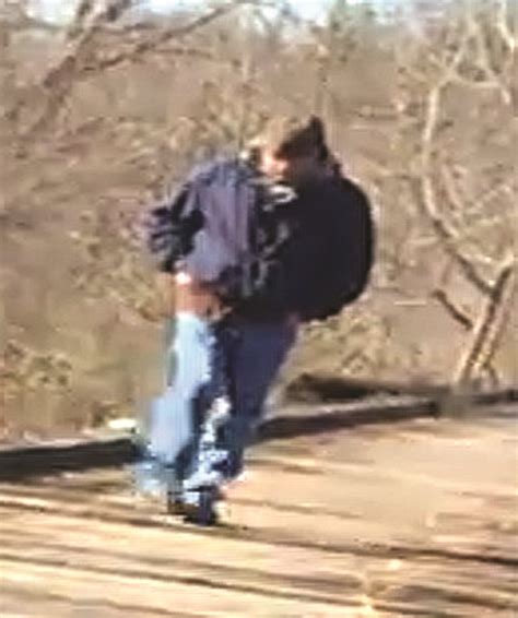 From their prior conclusions investigators believe Richard M. Allen was the male depicted in Victim 2s video saying, “Guys, Down the hill.”. They ‘believe Richard M. Allen was carrying his Sig Sauer Model P226 on that day due to the cycled ‘round matching that firearm was located within feet of Victim 2’s body.. 