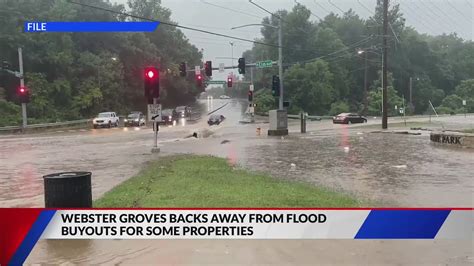 Webster Groves votes against flood buyouts for some properties