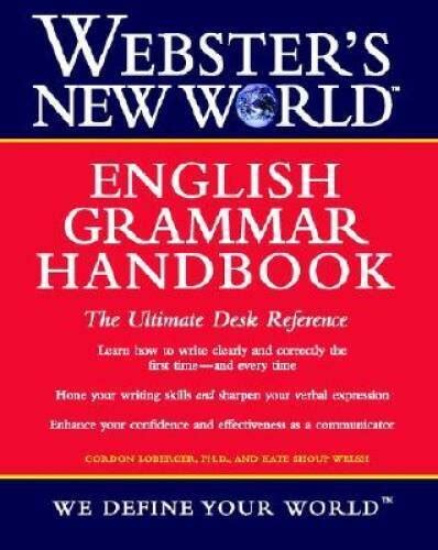 Websters new world english grammar handbook. - A laboratory manual in physics by newton henry black.