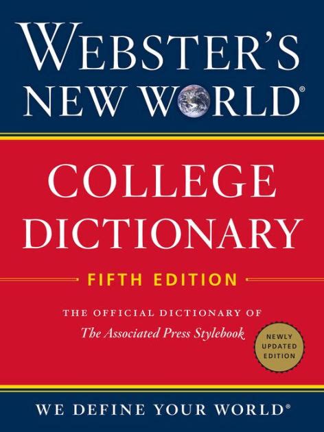 Read Websters New World College Dictionary Fifth Edition By Editors Of Websters New World College Dictionaries