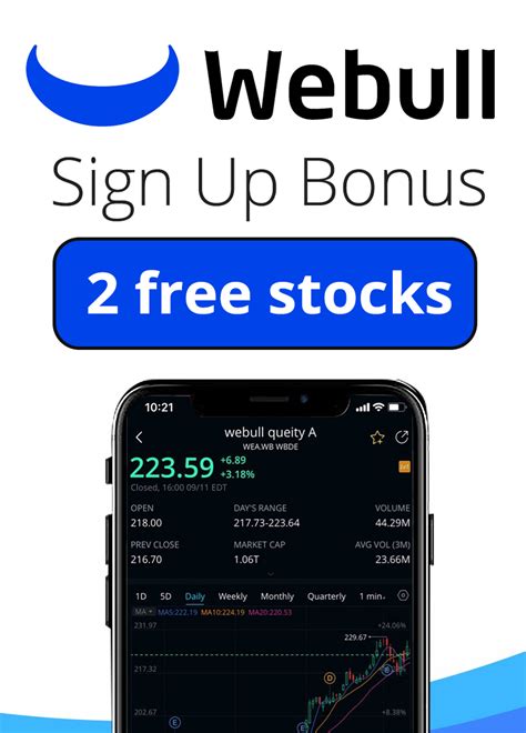 Step 2: Make a Deposit & Get Up to 12 FREE Stocks. Make a deposit of any amount and you’ll get up to 12 free stocks worth between $3 and $3,000 each. Free stocks are chosen randomly by an algorithm from Webull’s reward program inventory of settled shares. The free stock is from a company that’s listed on NYSE or NASDAQ with a minimum .... 