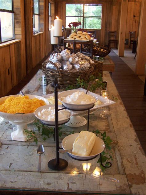 Wedding Baked Potato Bar